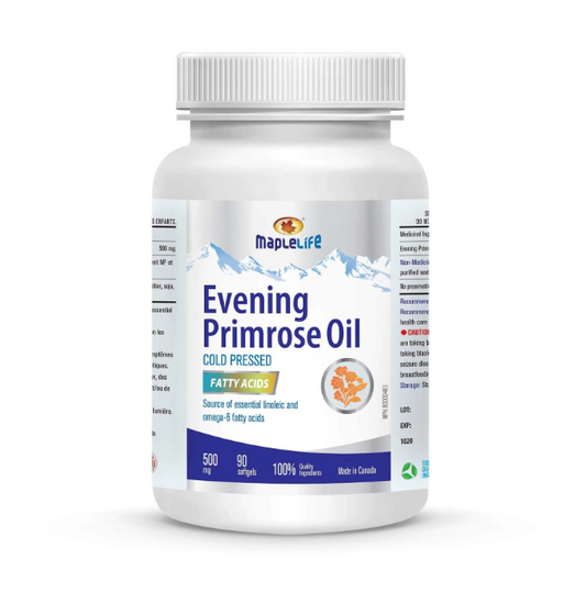 MapleLife Evening Primrose Oil 500 mg (90 Softgels)