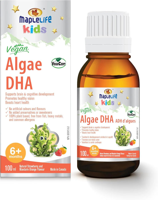 MapleLife Kids Vegan Algae DHA(100mL)