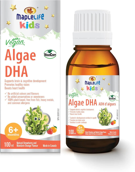 MapleLife Kids Vegan Algae DHA(100mL)