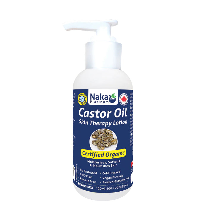 Naka Castor Oil Skin Therapy Lotion (120ml)