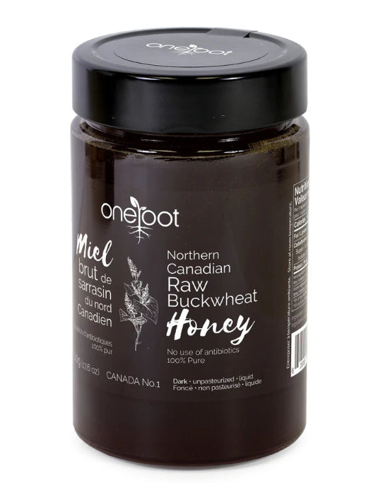 OneRoot Natural Raw Buckwheat Honey (500g)