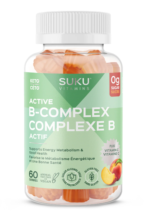 SUKU Active B-Complex (60 gummies)