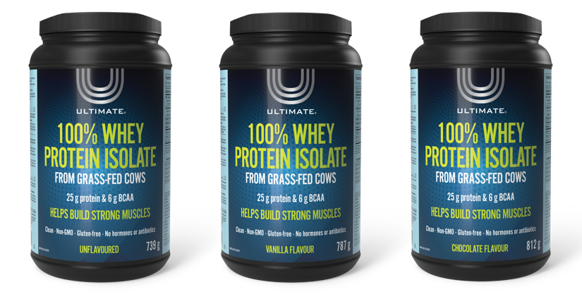 Ultimate 100% Whey Protein isolate (787 g)